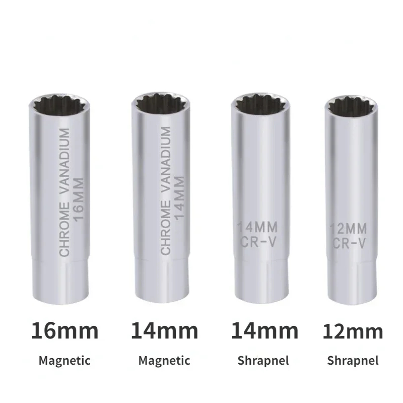 Spark Plug Socket Set - Llave de vaso magnética para bujías,