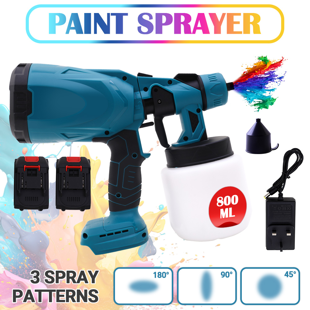 Heat Gun Paint Strip - Pistola pulverizadora de pintura HVLP inalámbrica