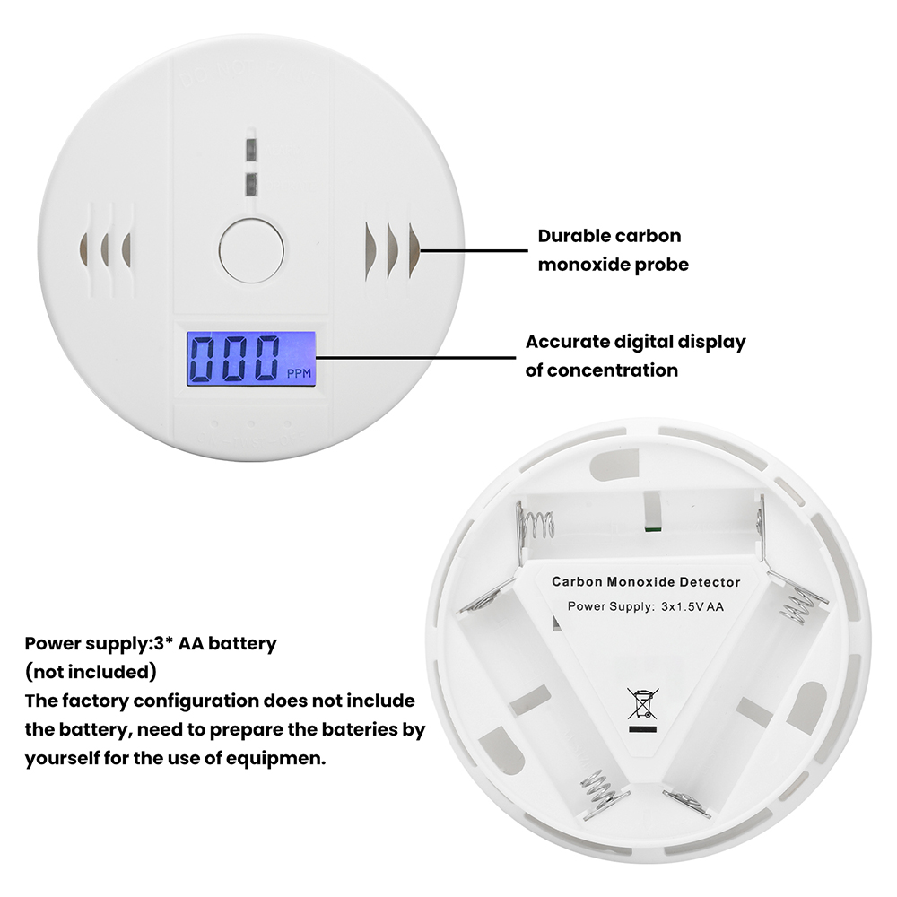 Detector de Monóxido de Carbon - Smoke Leak Detector reseña y precio
