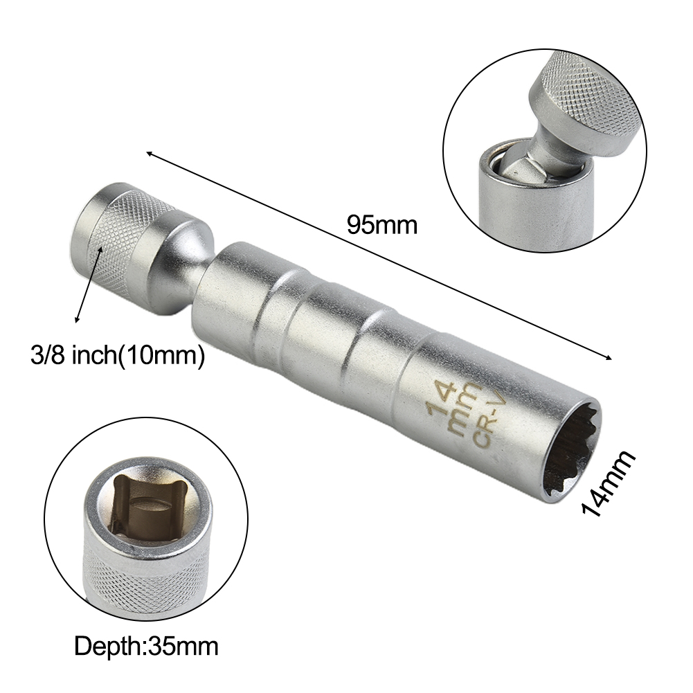 1 Uds. Llave de tubo de chispa - Spark Plug Socket Set reseña y precio