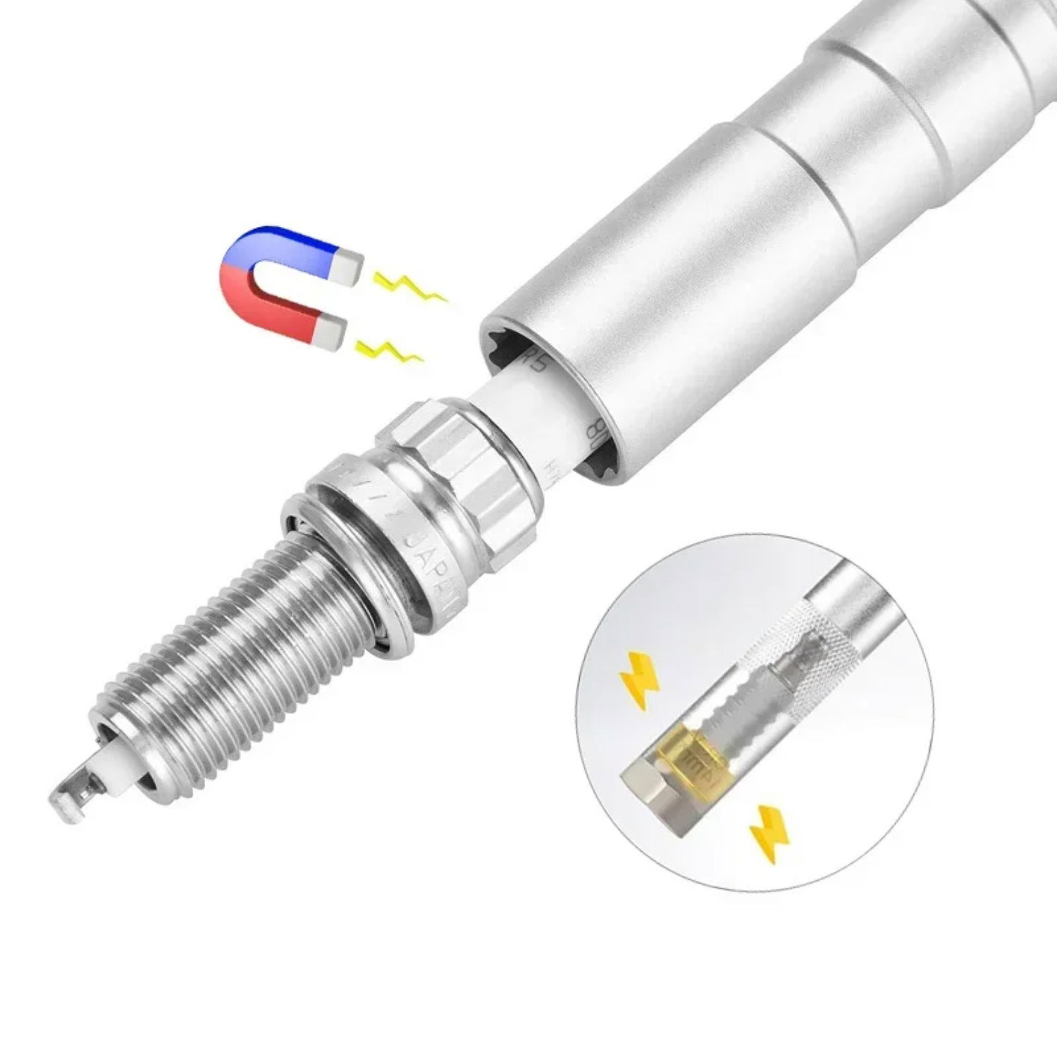 Adaptador de llave de vaso par - Spark Plug Socket Set reseña y precio