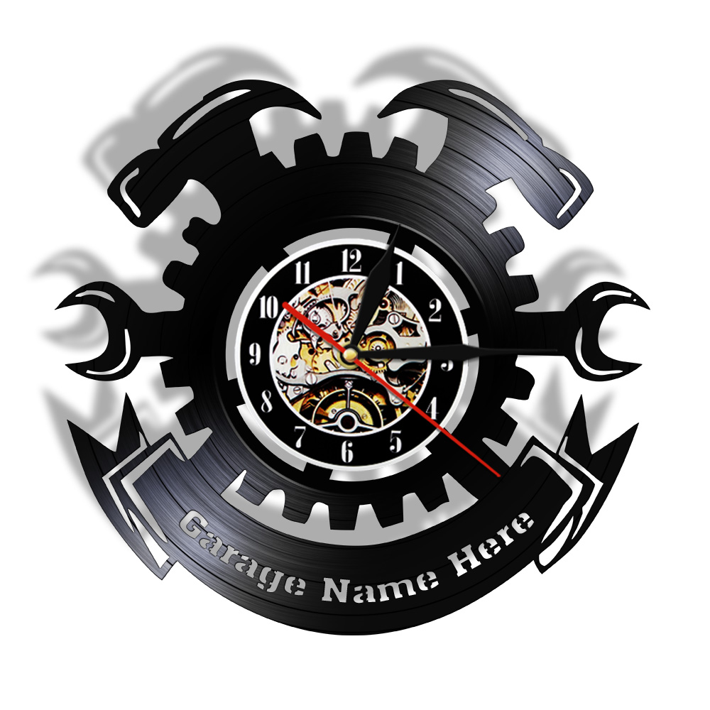 Reloj de Pared con Diseño Mode - Auto Repair Shop Design reseña y precio
