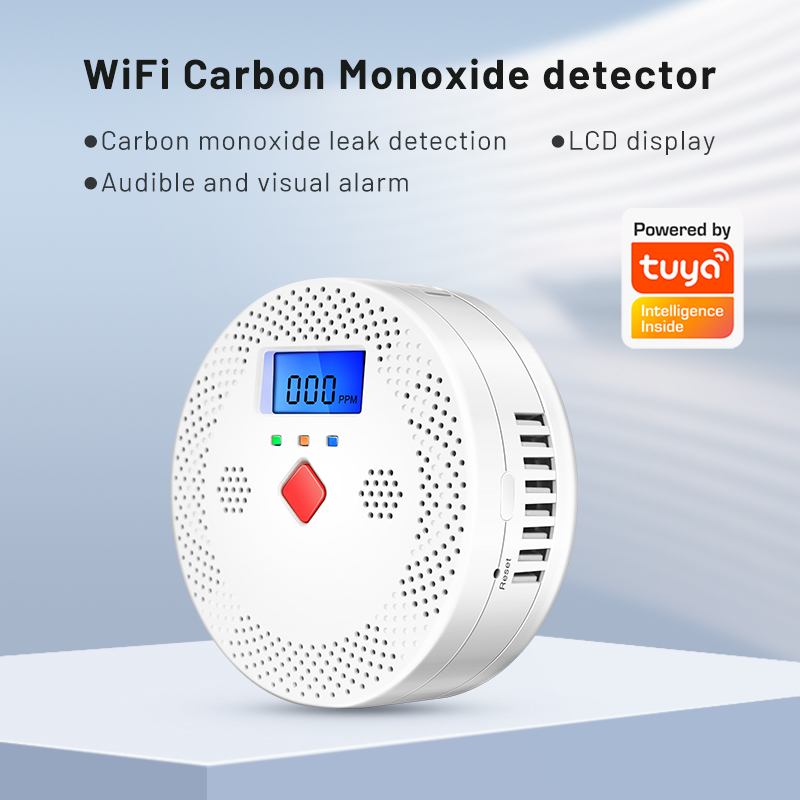 Tuya-Detector inteligente de m - Smoke Leak Detector reseña y precio