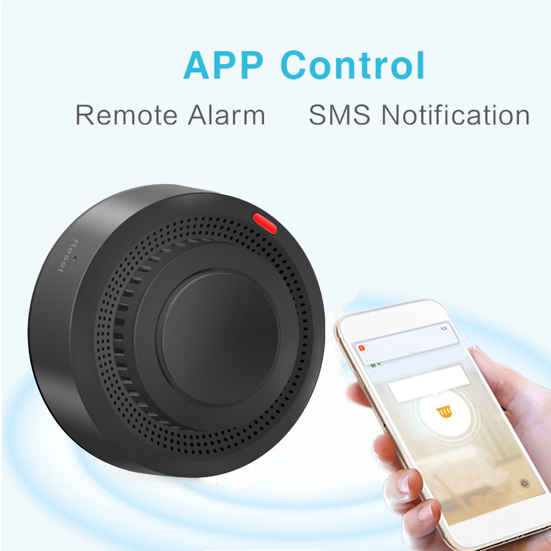 Detector de humo WiFi de 2,4G, - Smoke Leak Detector reseña y precio