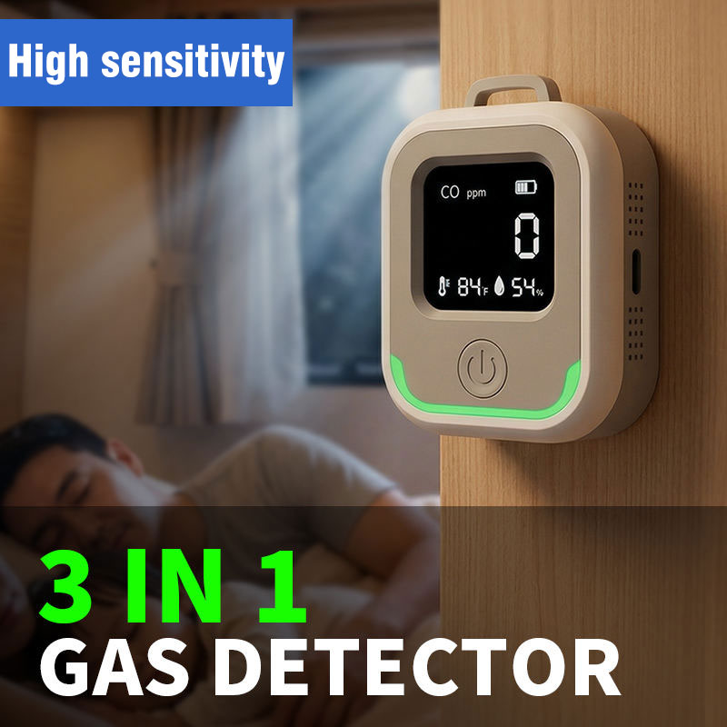Detector de Monóxido de Carbon - Smoke Leak Detector reseña y precio